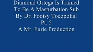 Diamond Ortega Is Trained To Be A Good Masturbation Submissive By Dr. Footsy Toeopolis! Pt. 5 Of 10