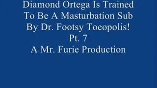 Diamond Ortega Is Trained To Be A Good Masturbation Submissive By Dr. Footsy Toeopolis! Pt. 7 Of 10