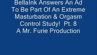 BellaInk Answers An Ad To Be Part Of A Masturbation & Orgasm Control Study! Pt. 8