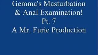 Gemma's Masturbation & Anal Examination! Pt. 7