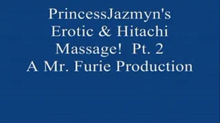PrincessJazmyn's Erotic & Hitachi Massage! Pt. 2