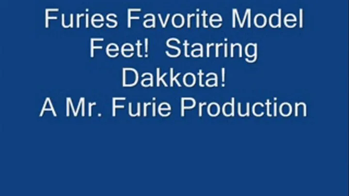 Furies Favorite Model Feet! Starring Dakkota! (Low-Res )