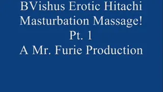 BVishus Erotic Hitachi Masturbation Massage! Pt. 1