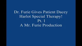 Dr Furie Gives Patient Dacey Harlot Special Therapy! Part 1