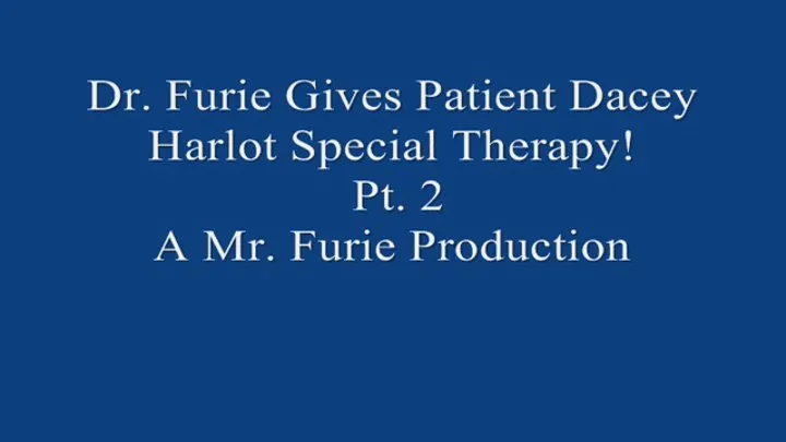 Dr Furie Gives Patient Dacey Harlot Special Therapy! Part 2 720×480