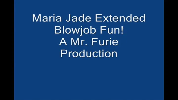 Maria Jades Blowjob!