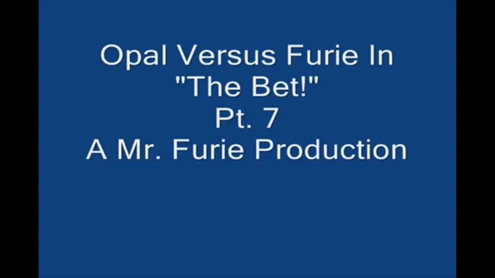 Opal Versus Furie In "The Bet!" Part 7 Large File