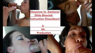 Furies Dildo Instruction ShowDown! Cheyenne Vs. Damiana!