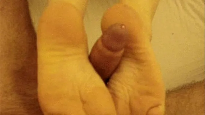 Late Night Footjob Session