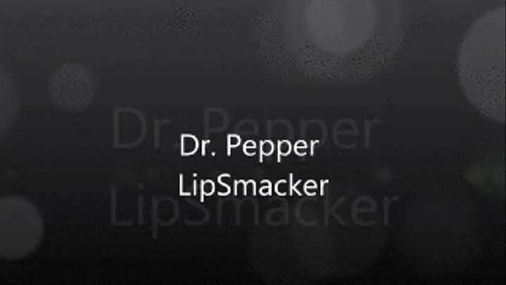 Dr Pepper Lip Smacker