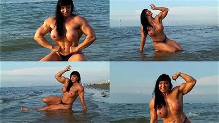 Topless Posing at the beach july 2011 ( in fullHD mpeg4)