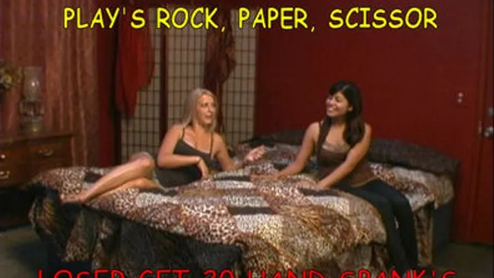 #020 JESSICA AND ENVY PLAY'S STRIP “ROCK, PAPER, SCISSOR”