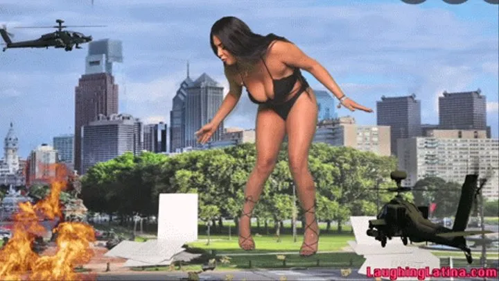 The JasZilla Rampage - Giantess