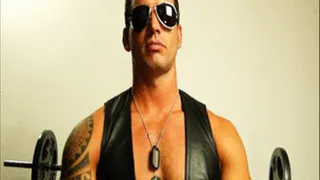 MUSCULAR HUNK SMOKES AND SPITS ON YOU - -164