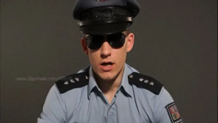 YOUNG COP SPITS AND BURP ON YOU- -008