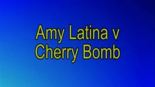 Amylatine vs Cherry facesit straddle challenge match