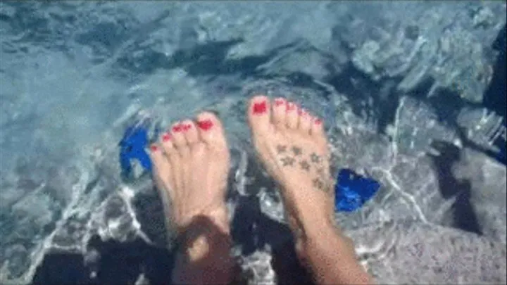 Hot Feet playing in the Pool