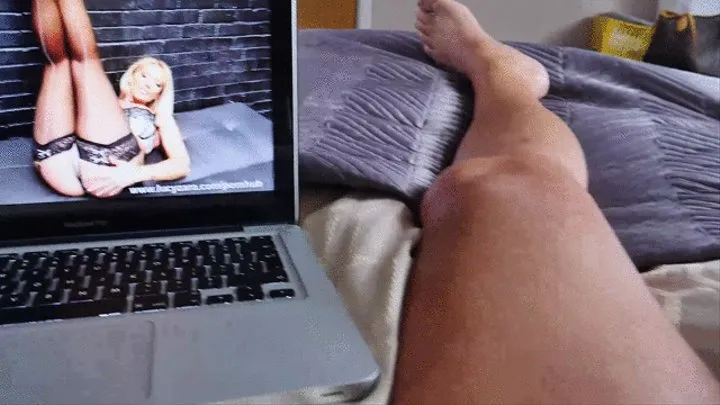 Caught Wanking over My Videos Cum & Gets the Real Thing