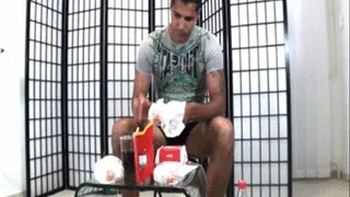 Tiger - fast food stuffing and rubbing