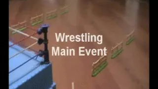 Wrestling event against a giant!