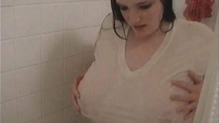 Angelina decides to have her own WET T-Shirt contest