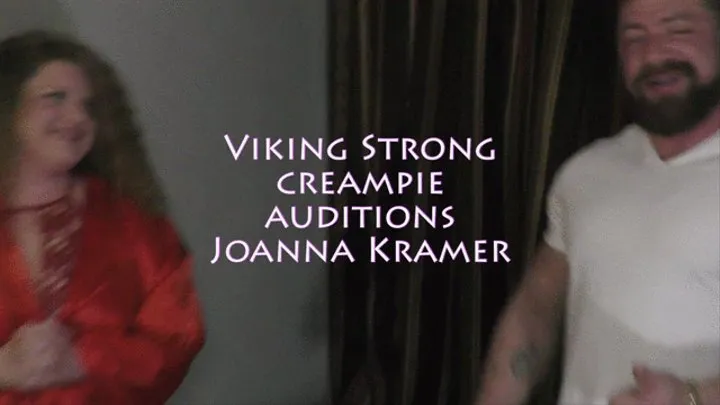 Viking Strong auditions Joanna Kramer