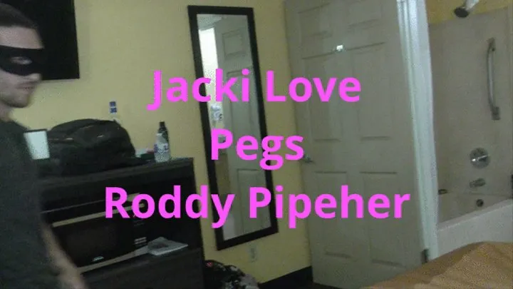 Jacki Love Strapon fucks Roddy Pipeher