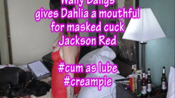 Wally Bangs leaves an oral cumload for cuck Jackson Red