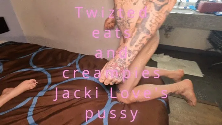 Twiztid eats and creampies Jacki Love's pussy