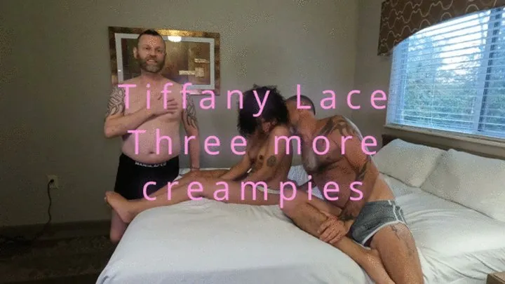 Tiffany Lace 3rd older man creampie session