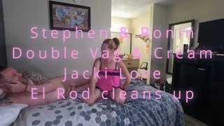 Ronin and Stephen DVP and Creampie Jacki Love, Elrod cleans up