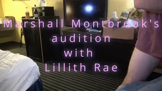 BBW Lillith Rae auditions Marshall Montbrook