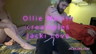 Ollie Merlin quickie creampies Jacki Love