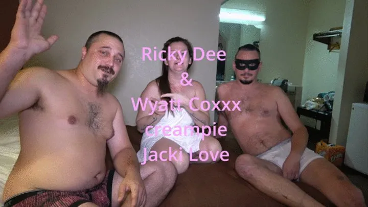 Ricky Dee and Wyatt Coxxx creampie Jacki Love