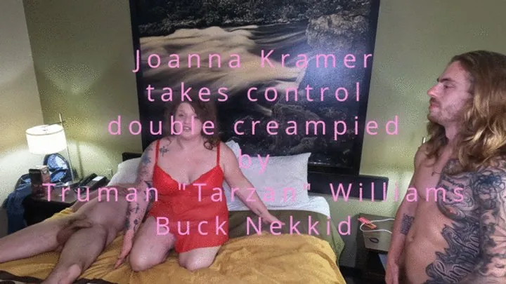 Joanna Kramer tells Buck and Trueman Williams how she wants it