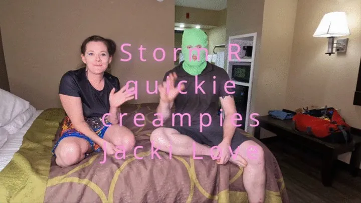 Masked Storm R's quickie creampie audition