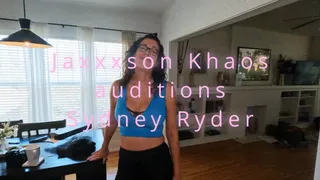 Sydney Ryder's audition with Jaxxxson