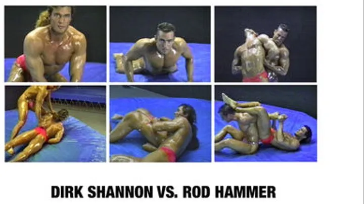 CANADIAN MUSCLEHUNK OIL WRESTLING 5 DIRK SHANNON VS. ROD HAMMER Quicktime .