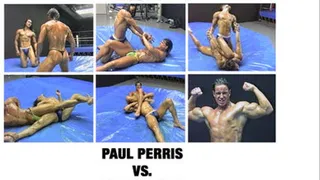 CANADIAN MUSCLEHUNK OIL WRESTLING 6 BOUT 1 PAUL PERRIS VS. EDDIE RAMOS Quicktime .