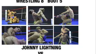 CANADIAN MUSCLEHUNK WRESTLING 8 BOUT 5 JOHNNY LIGHTNING VS. STEVE ARNOLD Quicktime .