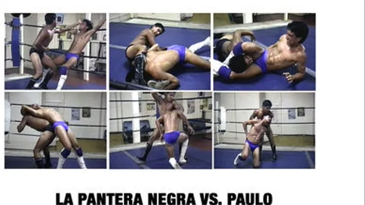 LATINO WRESTLING 1 BOUT 4 LA PANTERA NEGRA VS. PAULO Quicktime .