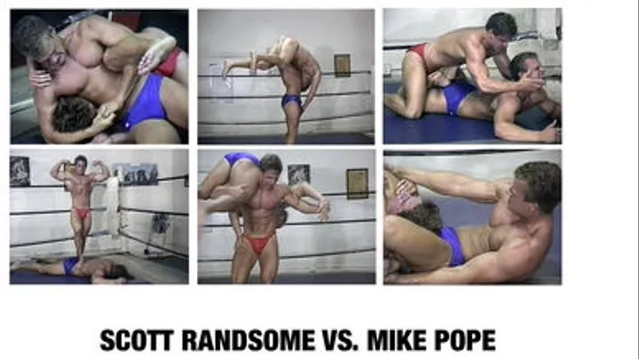 HOLLYWOOD MUSCLEBOY WRESTLING 6 BOUT 1 SCOTT RANDSOME VS. MIKE POPE Quicktime .