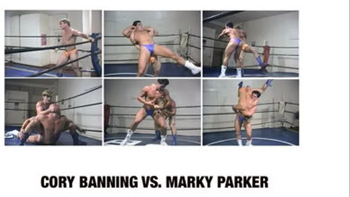 YOUNG MUSCLESTUDS WRESTLING 4 BOUT 1 CORBY BANNING VS. MARKY PARKER Quicktime .