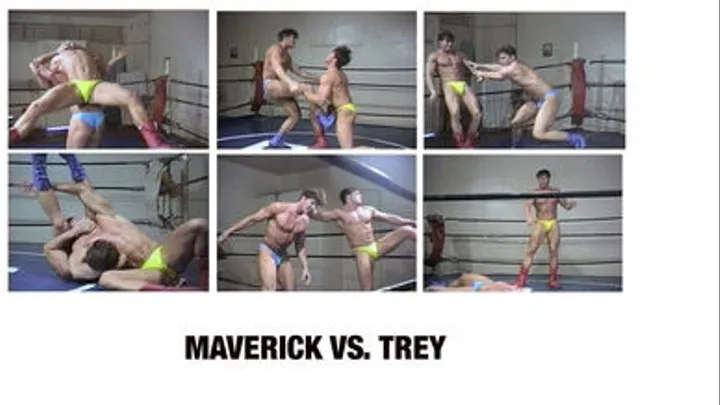 YOUNG MUSCLESTUDS WRESTLING 4 BOUT 3 MAVERICK VS. TREY Quicktime .