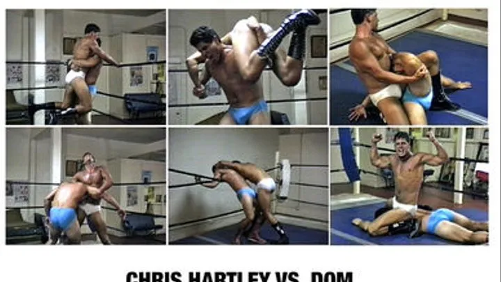 HOLLYWOOD MUSCLEBOY WRESTLING 3 BOUT 4 CHRIS HARTLEY VS. DOM Quicktime .