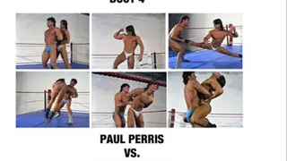 CANADIAN MUSCLEHUNK WRESTLING 8 BOUT 4 PAUL PERRIS VS. DEAN CHRISTIAN Quicktime .