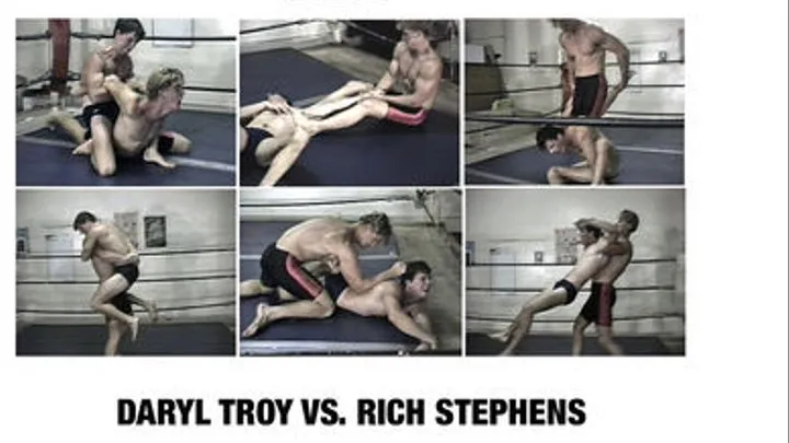 HOLLYWOOD MUSCLEHUNK WRESTLING 5 BOUT 5 DARYL TROY VS. RICH STEPHENS Quicktime .