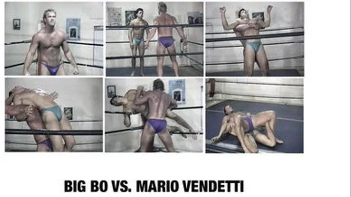 HOLLYWOOD MUSCLEHUNK WRESTLING 5 BOUT 3 BIG BO VS. MARIO VENDETTI Quicktime .