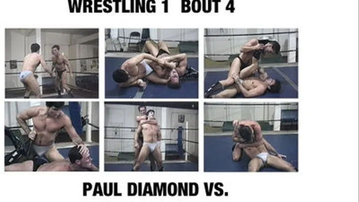 HOLLYWOOD MUSCLEHUNK WRESTLING 1 BOUT 4 PAUL DIAMOND VS. STEVE ROMERO Quicktime .