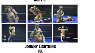 CANADIAN MUSCLEHUNK WRESTLING 7 BOUT 5 JOHNNY LIGHTNING VS. JEFF STEEL Quicktime .